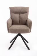 NOVA Turn Armlehnstuhl 180°Drehbar, hellbraun