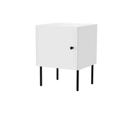 Set Nachttisch, MAISON LINEA 44,5x59x40.5 cm, Weiss matt