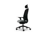 Oliver Bürostuhl 360 Kopf.+ 4D schwarz /grau Grain Stoff - Prime Möbel