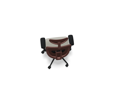 Oliver Bürostuhl 360 Kopf.+ 4D rot/beige Grain - Prime Möbel