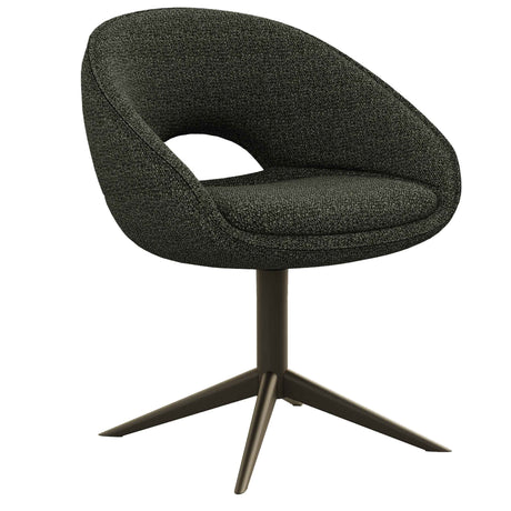 OREO Design Esszimmer Stuhl 360° Grün - offener Rücken