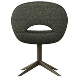 OREO Design Esszimmer Stuhl 360° Grün - offener Rücken