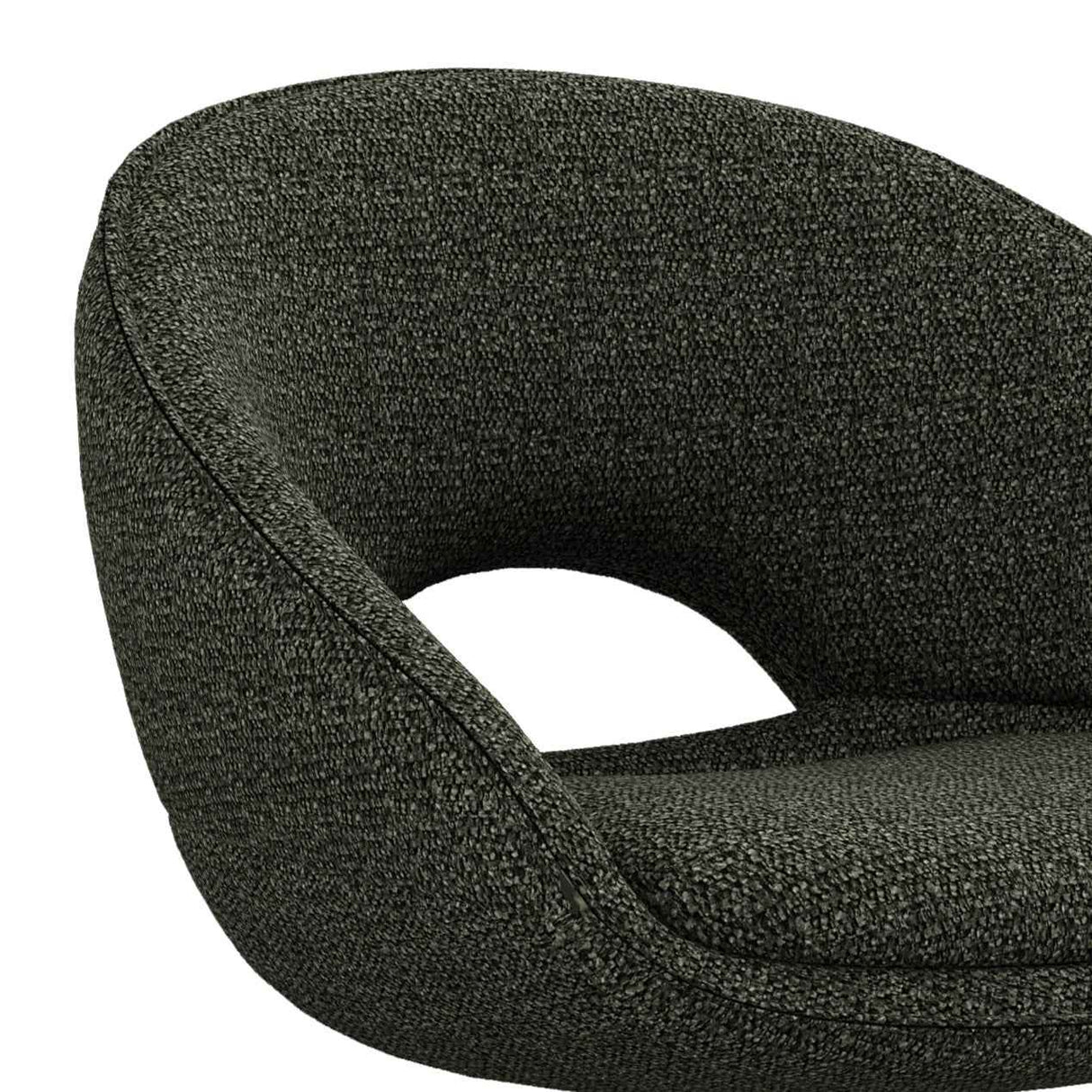 OREO Design Esszimmer Stuhl 360° Grün - offener Rücken