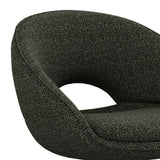 OREO Design Esszimmer Stuhl 360° Grün - offener Rücken