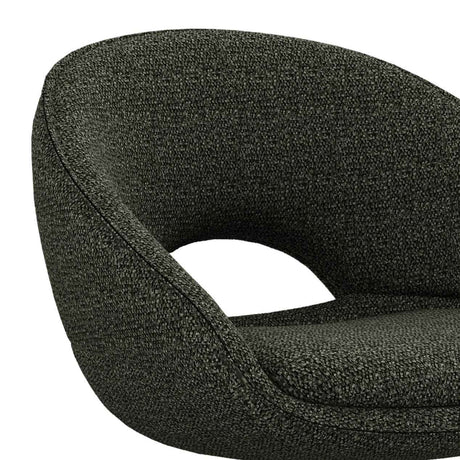 OREO Design Esszimmer Stuhl 360° Grün - offener Rücken