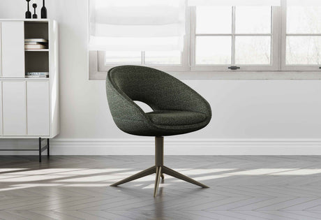 OREO Design Esszimmer Stuhl 360° Grün - offener Rücken