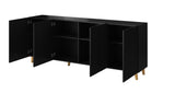 PALMOS Sideboard - Mattweiss 200x82x42cm - Skandien