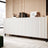 PALMOS Sideboard - Mattweiss 200x82x42cm - Skandien