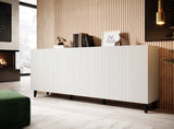 PALMOS Sideboard - Mattweiss 200x82x42cm - Skandien