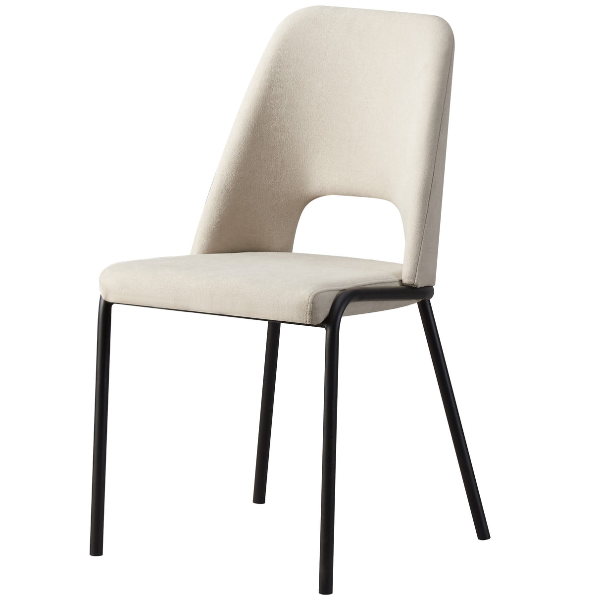 Stuhl Pele- beige Modern, stabil 130kg Tragkraft