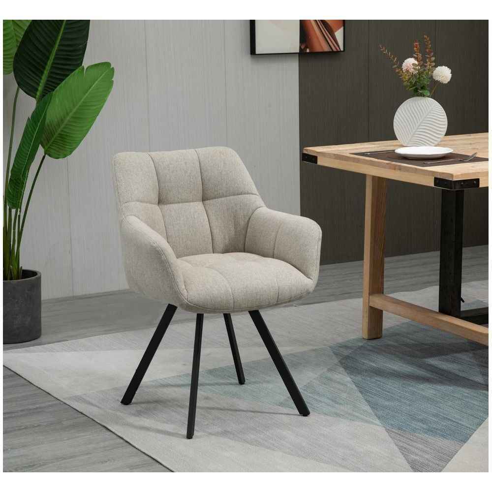 POLO Armlehnstuhl  180°  Grau - komplett bezogen