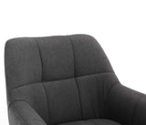 POLO Armlehnstuhl  180°  Grau - komplett bezogen