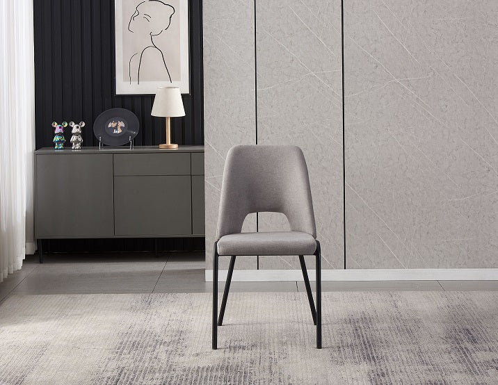 Stuhl Pele- beige Modern, stabil 130kg Tragkraft