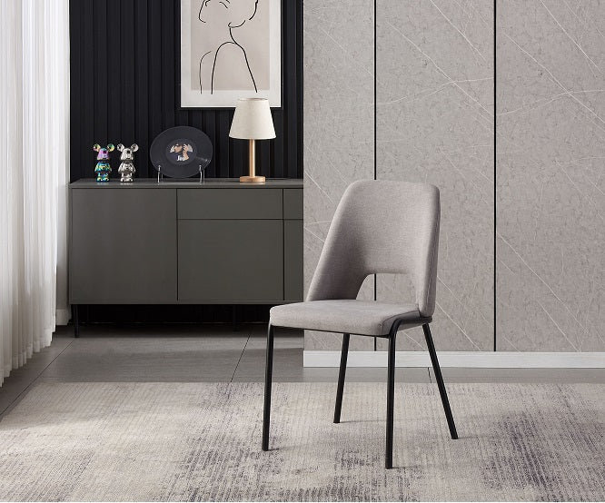 Stuhl Pele- beige Modern, stabil 130kg Tragkraft