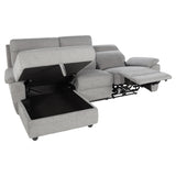 Savino Ecksofa Liegefunktion +Stauraum