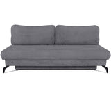 Prime Vita Sofa mit Bettauszug -Cord Dunkelgrau 208x100x80cm
