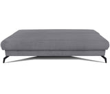 Prime Vita Sofa mit Bettauszug -Cord Dunkelgrau 208x100x80cm