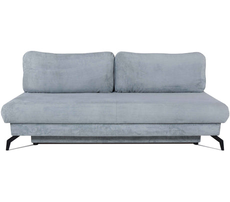 Prime Vita Sofa mit Bettauszug -Cord Dunkelgrau 208x100x80cm