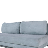 Prime Vita Sofa mit Bettauszug -Cord Mint grün 208x100x80cm
