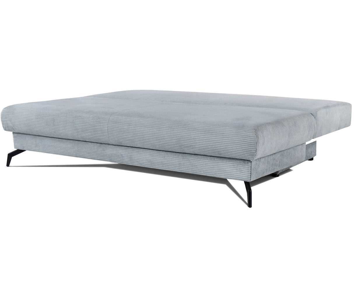 Prime Vita Sofa mit Bettauszug -Cord Dunkelgrau 208x100x80cm