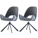 Royal Stuhl Grau Designer- 360° Drehfunk. Komfort