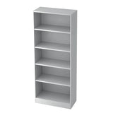 Holz Bücherregal 4 Fachböden 800 x 400 x 2.004 mm Weiß Red Line