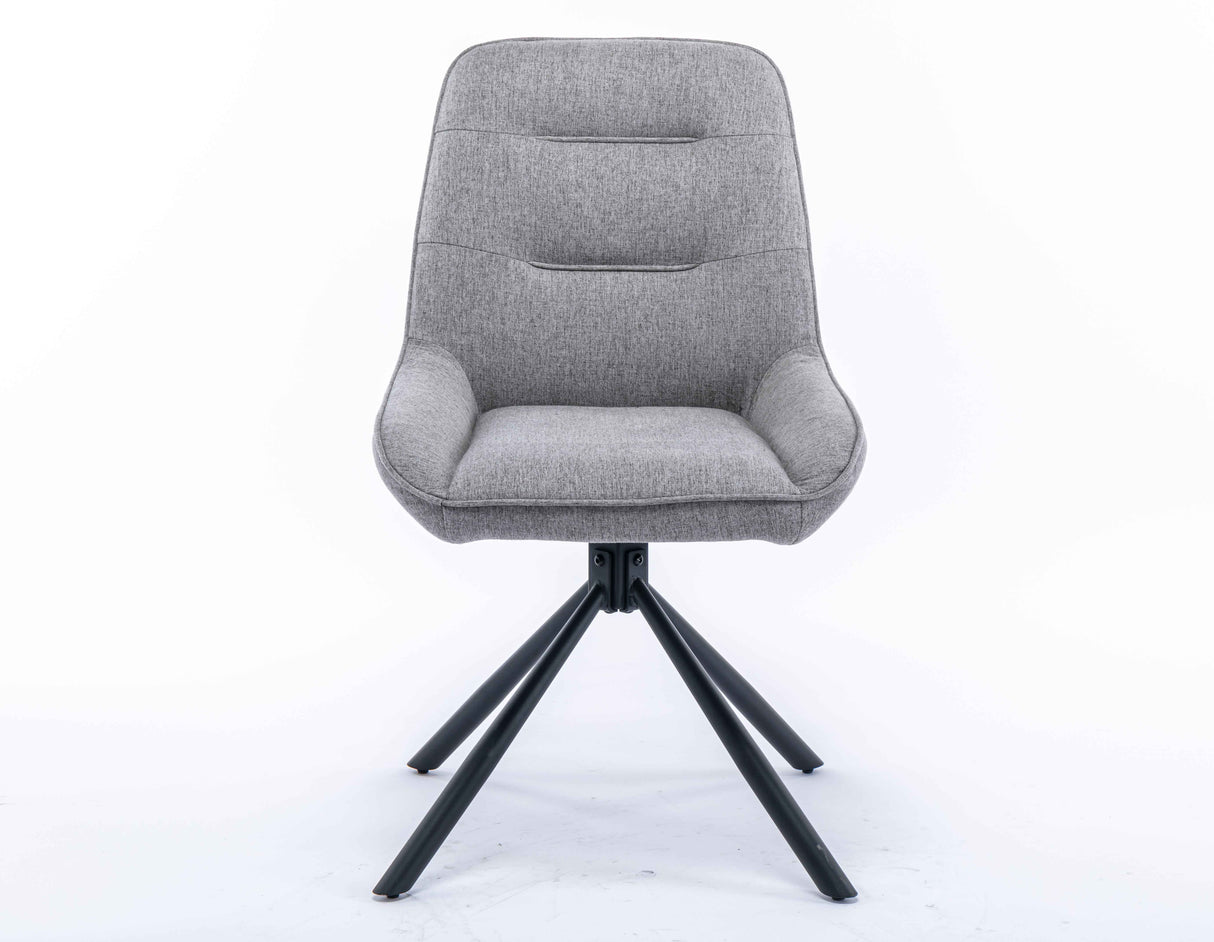 SIAN Stuhl 180° drehbar, Türkis- 63x61x88cm