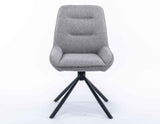 SIAN Stuhl 180° drehbar, Türkis- 63x61x88cm