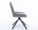 SIAN Stuhl 180° drehbar, Türkis- 63x61x88cm