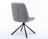 SIAN Stuhl 180° drehbar, Türkis- 63x61x88cm