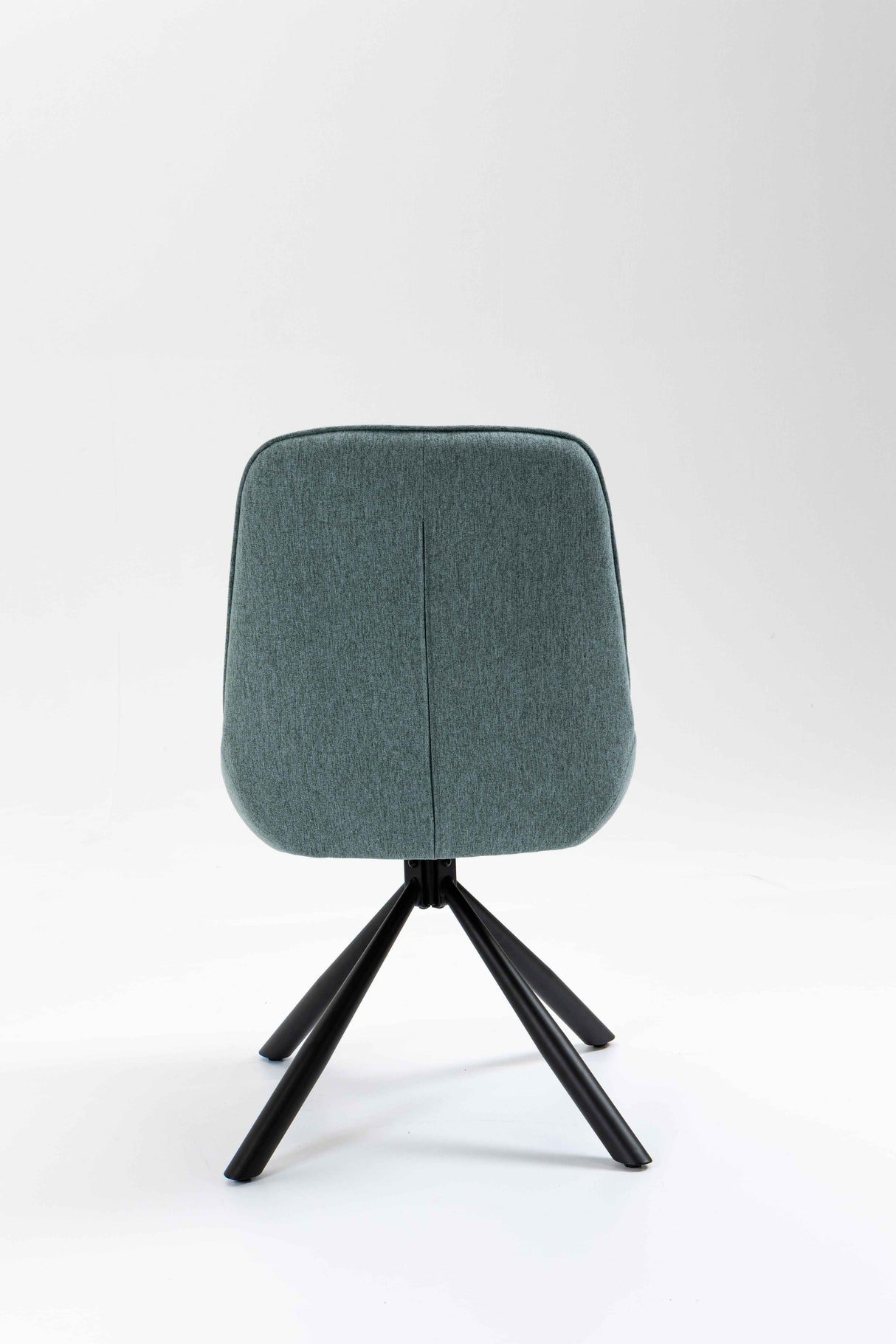 SIAN Stuhl 180° drehbar, Türkis- 63x61x88cm