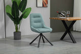 SIAN Stuhl 180° drehbar, Grau- 63x61x88cm