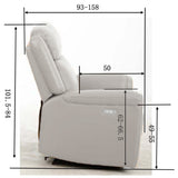 Simon Sofa  2-sitzer Relax Motor Beige