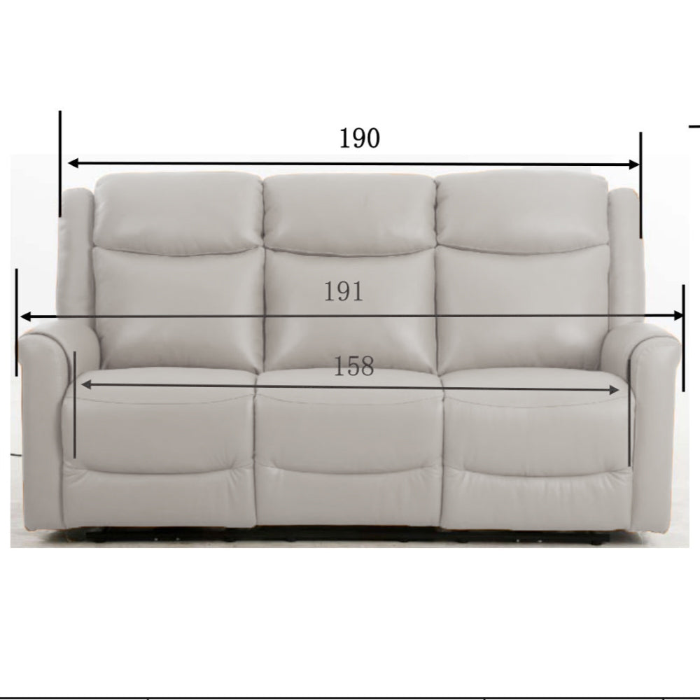 Simon Sofa  2-sitzer Relax Motor Beige