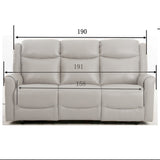 Simon Sofa  2-sitzer Relax Motor Beige