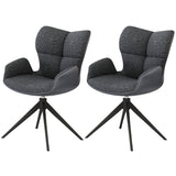 Stuhl Tiago Dreh- Stuhl Grau mit 360°-Funktion