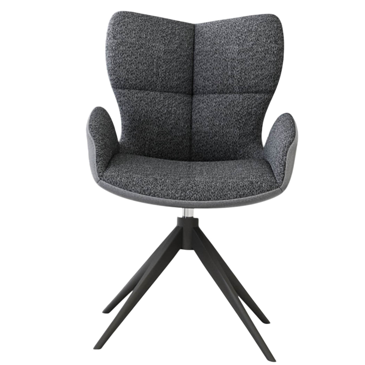 Stuhl Tiago Dreh- Stuhl Grau mit 360°-Funktion