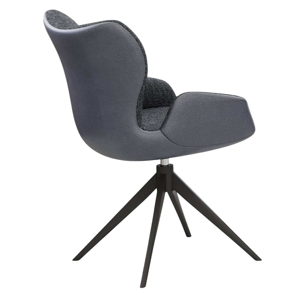 Stuhl Tiago Dreh- Stuhl Grau mit 360°-Funktion