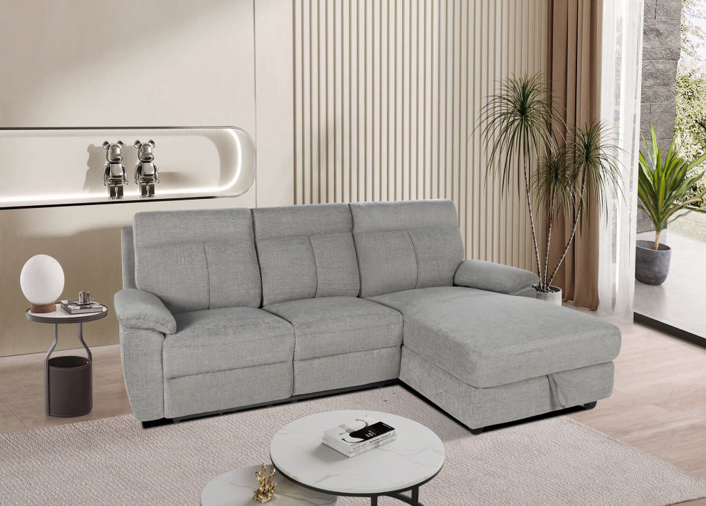 Savino Ecksofa Liegefunktion +Stauraum