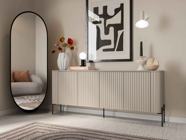 Sideboard SOLIS 190×80×40cm –Weiss matt