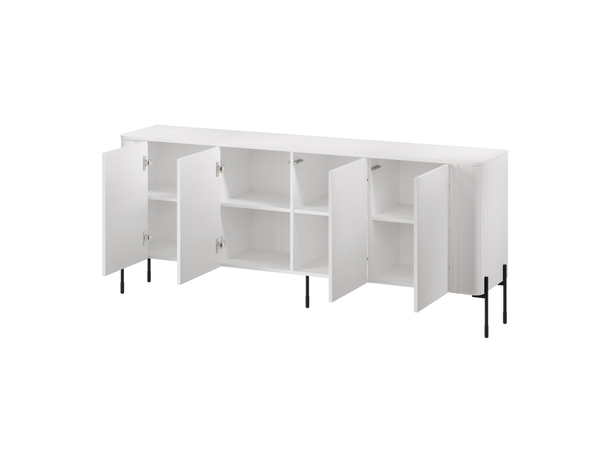 Sideboard SOLIS 190×80×40cm –Weiss matt