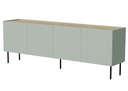 Sideboard VELINO 200×70×40 cm – Kaschmir matt & Eiche