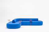 Artiko Ecksofa Himmelblau - 320cm x 230cm - Prime Möbel