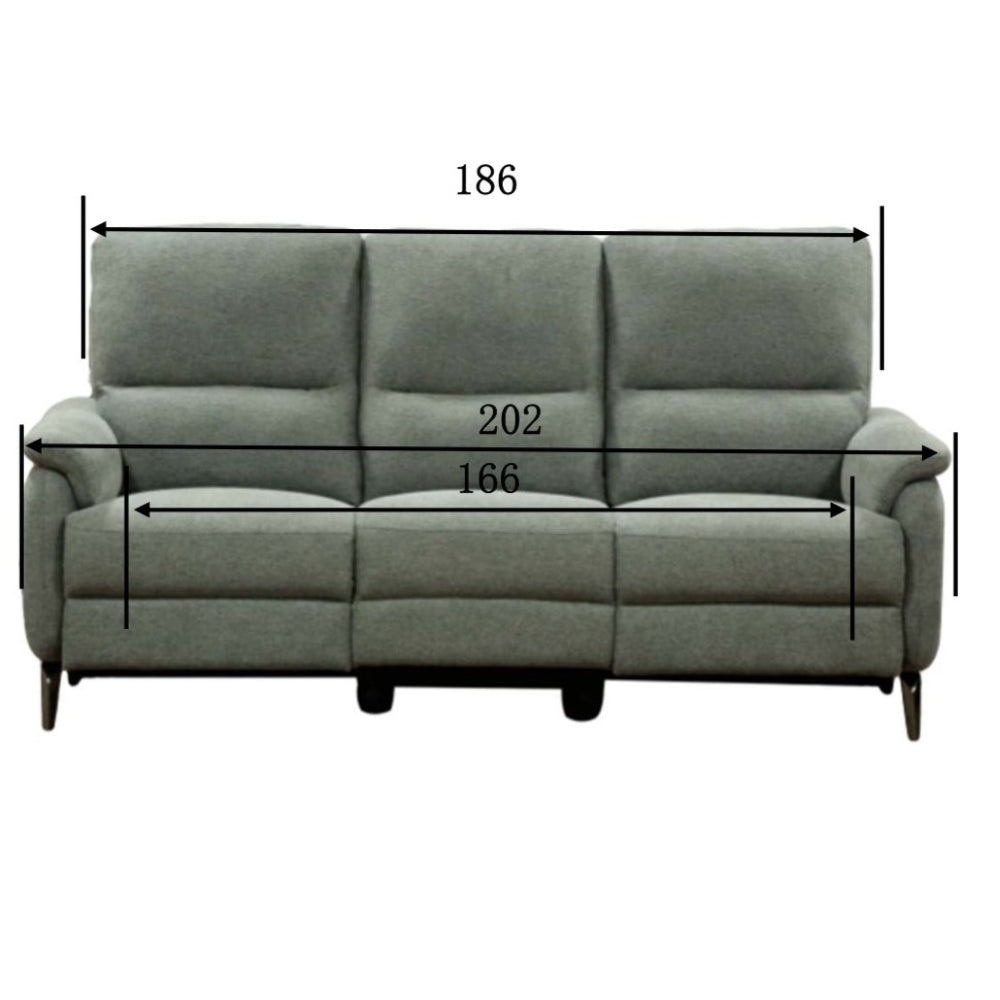 Davos 2-sitzer Sofa grau, Funktion mit Motor