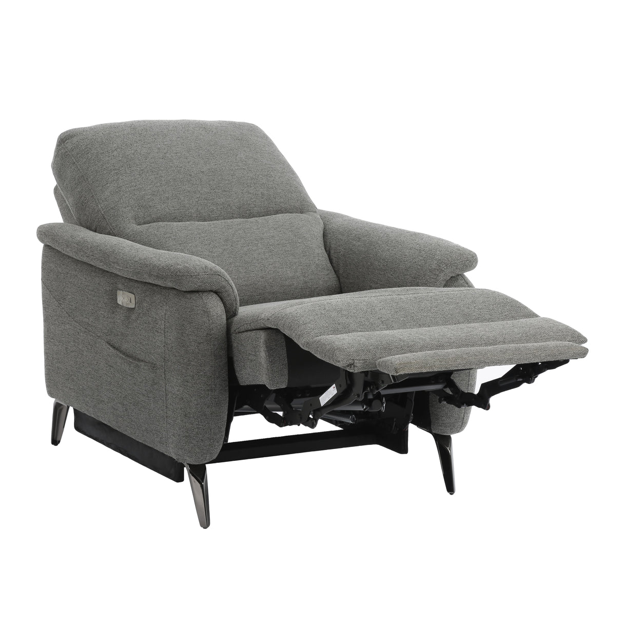 Davos Relaxsessel grau, mit Motor