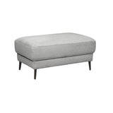 Arden Ecksofa Cordbezug grau  190 x 125 cm