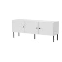 TV-Möbel, MAISON LINEA 150x50x45cm, Weiss matt