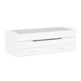 Klappbett Prime weiss 90/180 x 200 cm