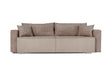Tron Vita Sofa mit Bettauszug - rosa 245x94x76 cm
