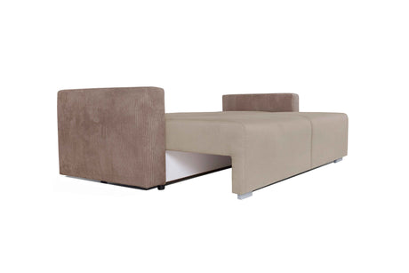 Tron Vita Sofa mit Bettauszug - grau 245x94x76 cm